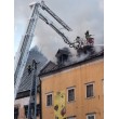 Požiar budov v historickom centre Banskej Štiavnice